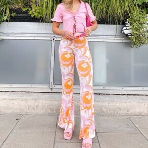 3 for $25 Eyyo Atelier Floral 70s Style Trousers